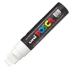 UNI POSCA Marker Pen PC-17K Extra-Broad - White
