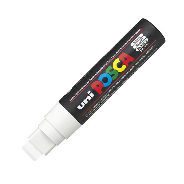 UNI POSCA Marker Pen PC-17K Extra-Broad - White