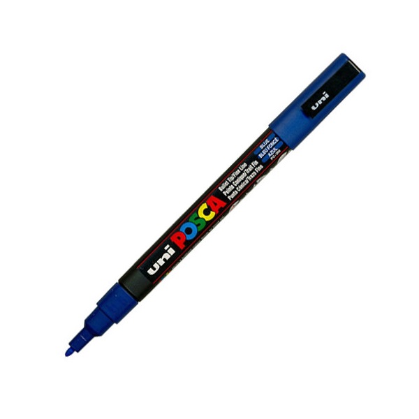 UNI POSCA Marker Pen PC-3M Fine - Blue