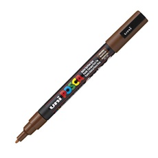 UNI POSCA Marker Pen PC-3M Fine - Brown