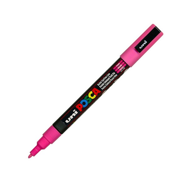 UNI POSCA Marker Pen PC-3M Fine - Pink
