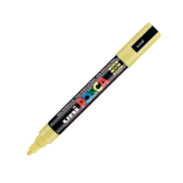 UNI POSCA Marker Pen PC-5M Medium - Yellow