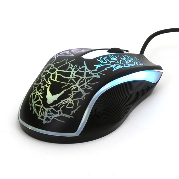 VARR optikai gamer egér, OM-125 PREDOS PRO-GAMING 800-1200-1600 DPI LED