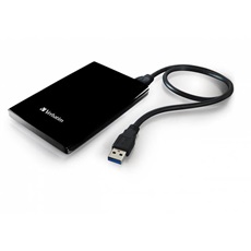 VERBATIM,  2,5" külső HDD, 2TB, USB 3.0, fekete