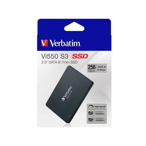 VERBATIM SSD (belső memória), 1TB, SATA 3, 535/560MB/s, "Vi550"