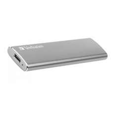 VERBATIM, külső SSD 120 GB, USB 3.1, "Vx500", szürke