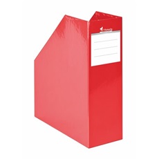 VICTORIA Iratpapucs, karton, 90 mm, VICTORIA, "Premium", piros