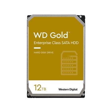 WESTERN DIGITAL 3.5" HDD SATA-III 12TB 7200rpm 256MB Cache, CAVIAR Gold