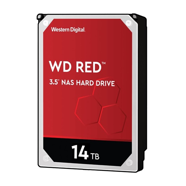 WESTERN DIGITAL 3.5" HDD SATA-III 14TB 5400rpm 512MB Cache, CAVIAR Red