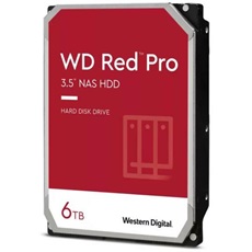 WESTERN DIGITAL 3.5" HDD SATA-III 6TB 7200rpm 256MB Cache, RED Pro