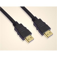 WIRETEK kábel HDMI Összekötő 2m, Male/Male, v2.0, Aranyozott