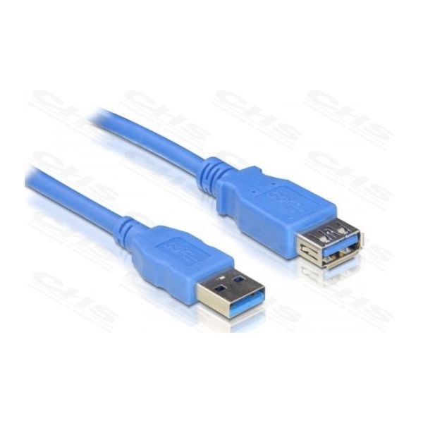 WIRETEK kábel USB 3.0 Hosszabbító A-A, 1.8m, Male/Female