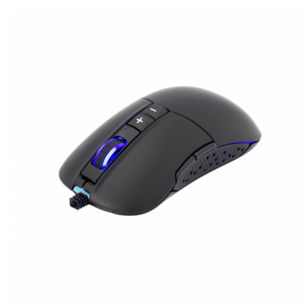 White Shark ARTHUR (GM-9005) gamer egér, 9D, fekete, 10000 dpi, RGB