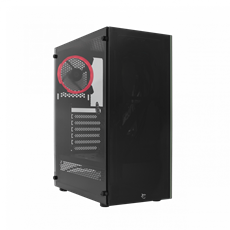 White Shark BUNKER PC Ház ATX/M-ATX/ITX, fekete