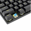White Shark COMMANDOS mechanikus (blue switch) gamer billentyűzet (angol), fekete