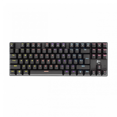 WHITE SHARK COMMANDOS mechanikus (red switch) gamer billentyűzet (magyar), fekete