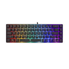 White Shark GK-2201B-US RONIN-B fekete membrán gamer billentyűzet (US)