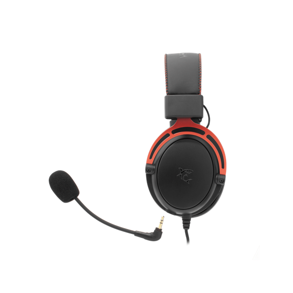 WHITE SHARK GORILLA-B/R, GH-2341-B/R gamer fejhallgató, fekete/piros, (3.5 Jack)
