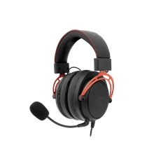 WHITE SHARK GORILLA-B/R, GH-2341-B/R gamer fejhallgató, fekete/piros, (3.5 Jack)