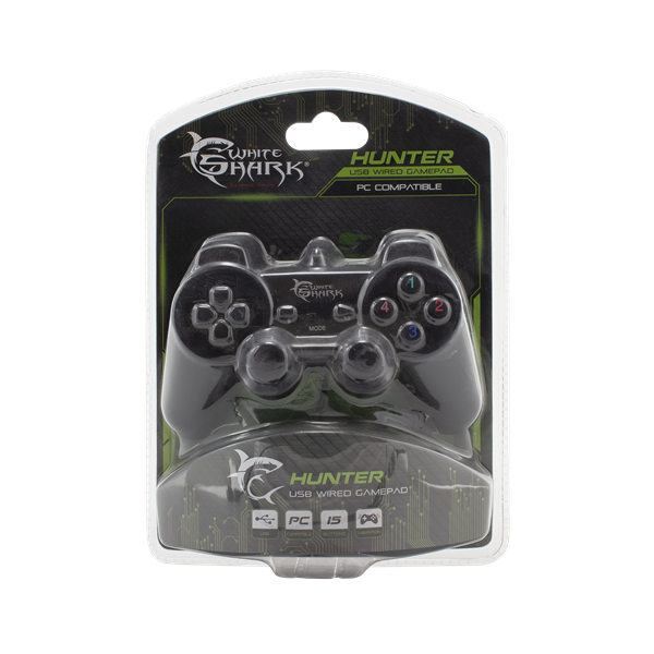 White Shark GP-2009U HUNTER, Digitális USB PC Gamepad