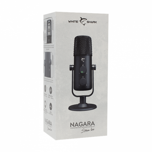 White Shark NAGARA USB-s mikrofon