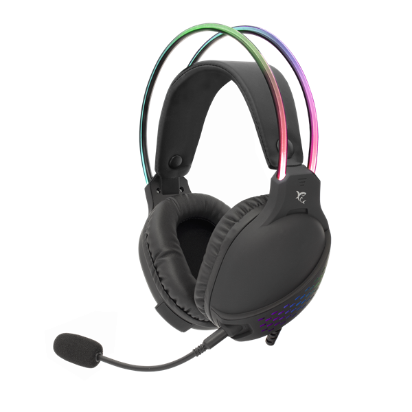White Shark OX RGB gamer fejhallgató mikrofonnal