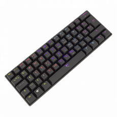 WHITE SHARK SHINOBI mechanikus (blue switch) gamer billentyűzet, fekete (magyar)