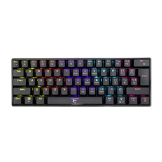 WHITE SHARK SHINOBI mechanikus (red switch) gamer billentyűzet, fekete (magyar)