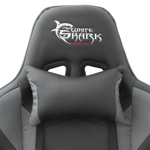 White Shark TERMINATOR gamer szék fekete/szürke