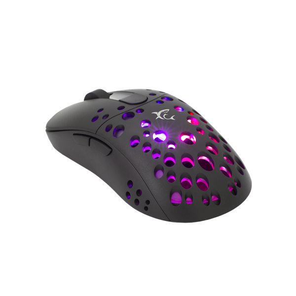 WHITE SHARK TRISTAN GM-9004 gamer egér, 7D, fekete, 12000 dpi, RGB