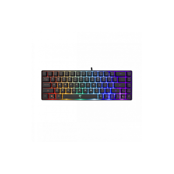 WHITE SHARK WS GK-2201B-HU RONIN-B fekete magyar!! membrán gamer billentyűzet