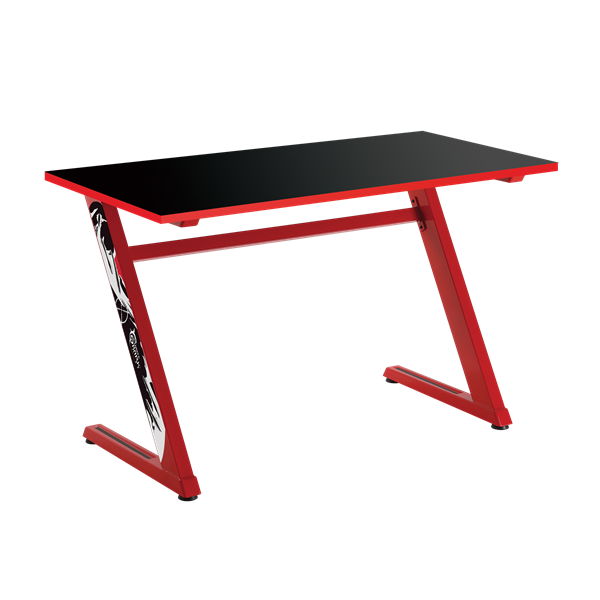 White Shark ZZ gamer asztal fekete/piros