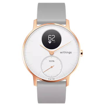 withings rose gold watch