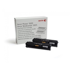 XEROX Phaser® 3020 / WorkCentre® 3025 Dual Pack 1.5K Print Cartridge