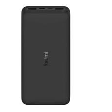 XIAOMI 20000mAh Redmi 18W Fast Charge Power Bank Black