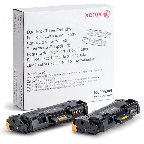 Xerox B2xx DMO Toner Black (2 x 3,000)