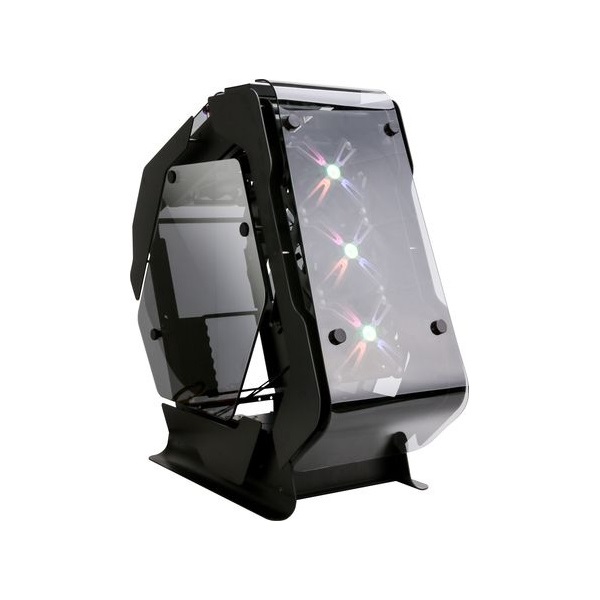ZALMAN Ház Midi ATX Z500 Tápegység nélkül, Fekete RGB Üvegfalú