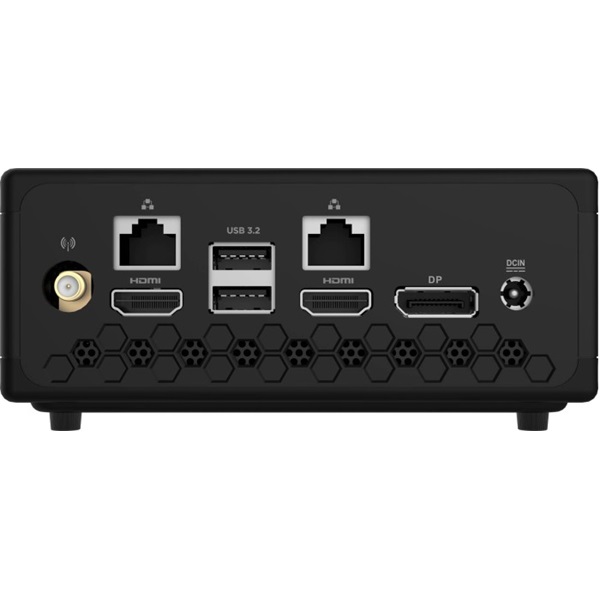 ZOTAC PC CI337 Intel N-series N100 3.4GHz, 2xHDMI, Displayport, 2xLAN, 3xUSB, 1xUSB-C, WIFI, BT,M.2 + 2.5 SSD hely