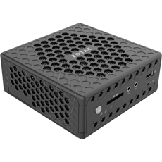 ZOTAC PC ZBOX, Intel N-series N100 3.4GHz, HDMI, Displayport, 2xLAN, WIFI, BT,M.2 + 2.5 HDD hely, 4xUSB Passzív