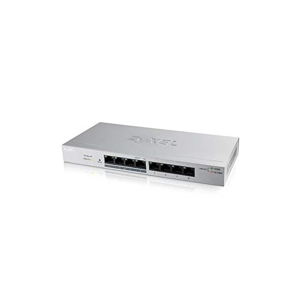 ZYXEL Switch 8x1000Mbps ebből 4port POE (60w)