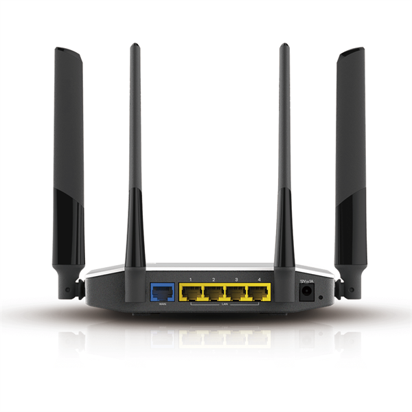 ZYXEL Wireless Router Dual-Band AC1200 1xWAN(100Mbps)+4xLAN(100Mbps)