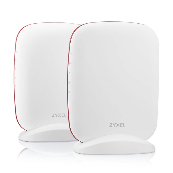 ZYXEL Wireless Router Dual-Band AXE5400 Wifi 6E 1xWAN (1000Mbps) + 4xLAN(1000Mbps), SCR50AXE-EU0101F