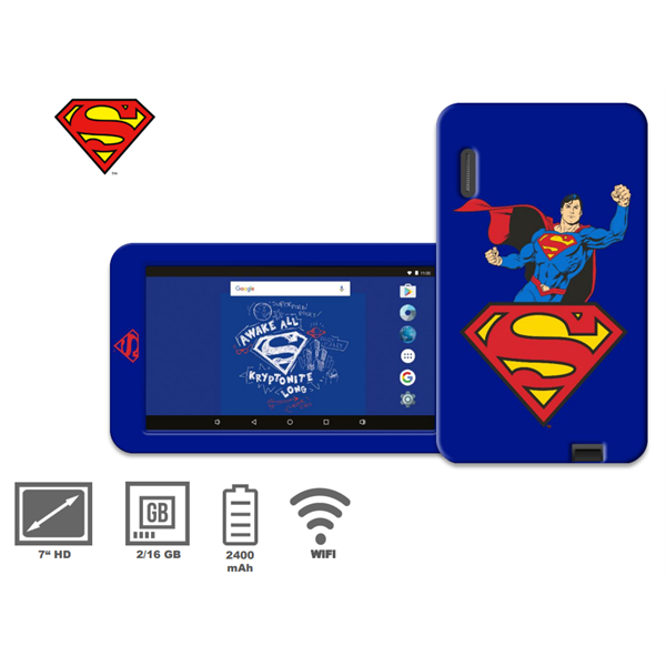 eSTAR HERO Tablet 7“ Superman HERO kids Tablet