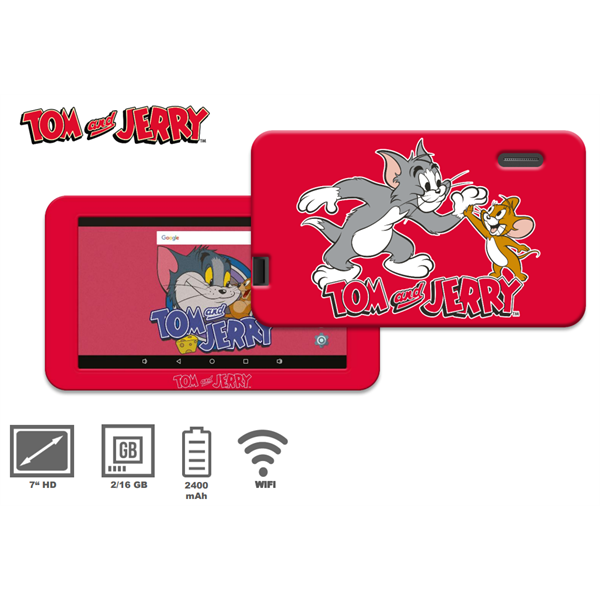 eSTAR HERO Tablet 7“ TOM and JERRY HERO kids Tablet