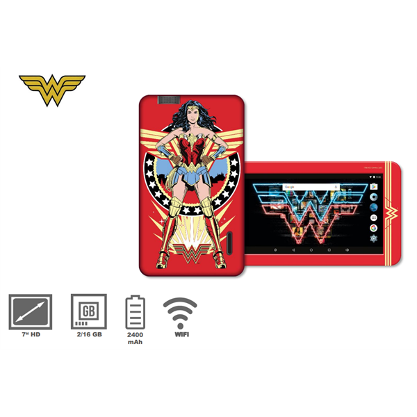 eSTAR HERO Tablet 7“ Wonder Woman HERO Kids Tablet