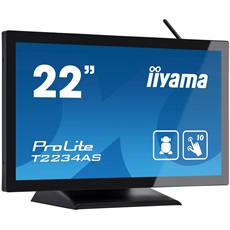 iiyama 24/7 touch monitor, 21,5", 1920x1080, 16:9, 305cd, 8ms,/HDMI/Ethernet, android, 2GB/16GB, T2234AS