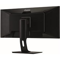 iiyama Prolite monitor, IPS, 34", 3440x1440, 21:9, 400cd, 4ms, HDMI/DP/USB, Hangszóró, állítható mag., dönthető