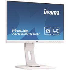 iiyama Prolite monitor, VA, 21,5", 1920x1080, 16:9, 250cd, 4ms, VGA/HDMI/DP, Hangszóró, pivot, állítható mag., dönthető
