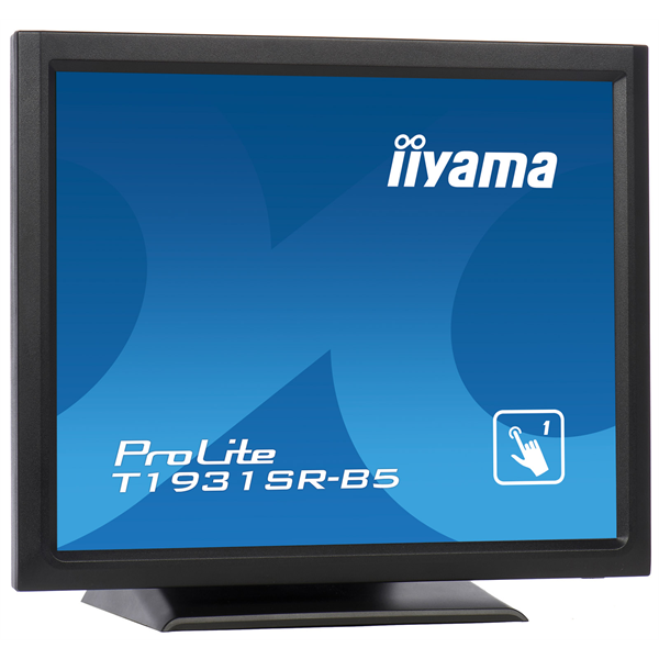 iiyama touch monitor, 19", 1280x1024, 5:4, 250cd, 5ms, 1000:1, VGA/HDMI/DP, T1931SR, hangszóró