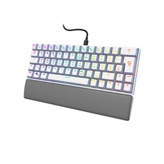 uRAGE by HAMA 217829, GAMING URAGE EXODUS 760TKL MECHANIKUS MINI BILLENTYŰZET, RGB, RED SWITCH, FEHÉR